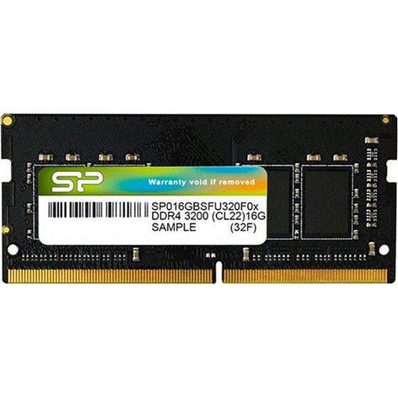 Memorija za laptope, 16GB (1 x 16GB) DDR4 3200 MHz, Silicon Power, SP016GBSFU320X02