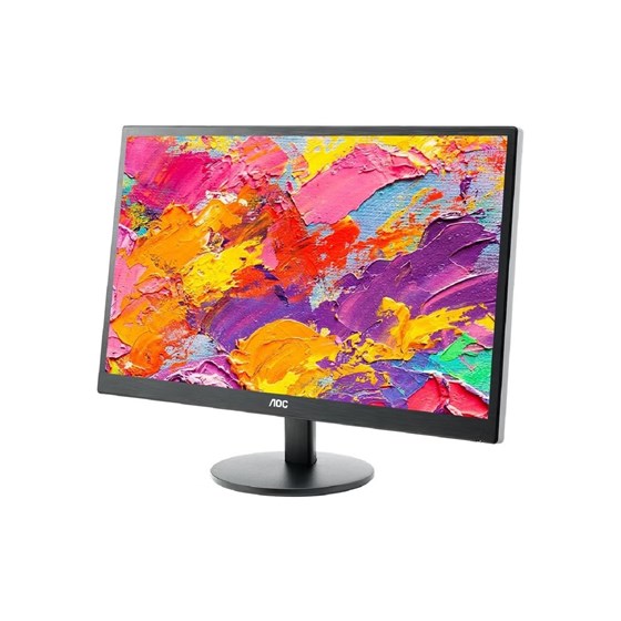 Monitor AOC M2470SWH, 23.6" FHD, MVA, 60Hz 5ms, HDMI, VGA, Zvučnici, Crni