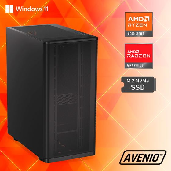 Avenio ProMedia AMD Ryzen 5 8600G 4.30/5.00GHz 16GB 1TB NVMe SSD W11P AMD Radeon 760M P/N: 02242616