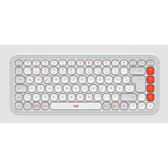 Tipkovnica Logitech POP Icon White Orange P/N: 920-013072