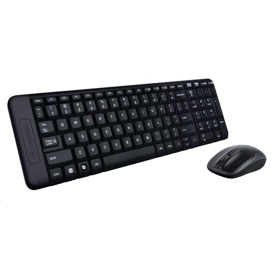 Tipkovnica i miš Bežični Logitech MK220 Wireless Desktop USB crna P/N: 920-003168