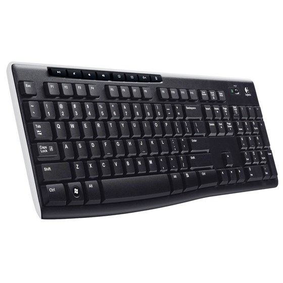 Tipkovnica Bežična Logitech K270 Crna PN: 920-003738